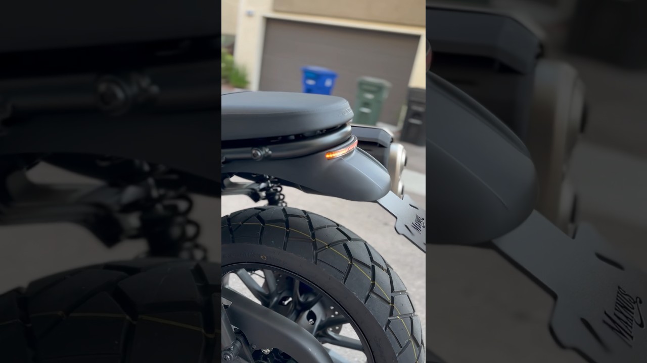 Maxnus rear fender for the 2023 Honda SCL500 #CL500