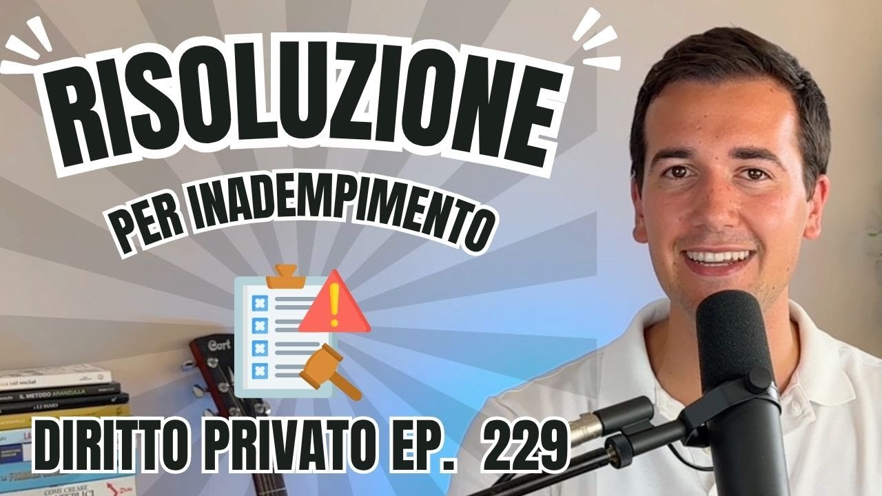ECCEZIONE DI INADEMPIMENTO  - Diritto Privato in 3 minuti