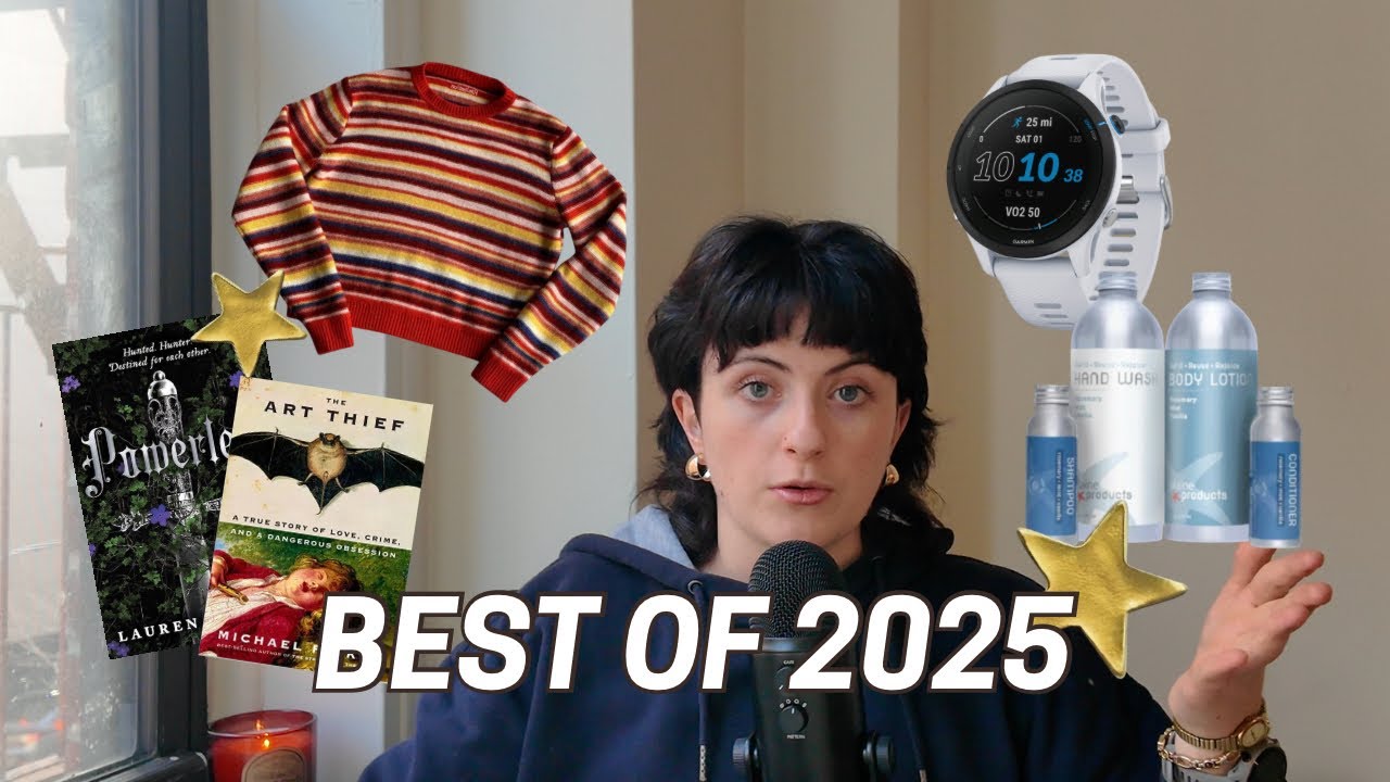 My Product Favorites of 2025 ✨: exposing my own consumption