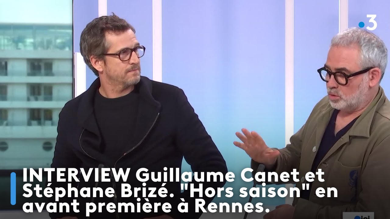 INTERVIEW Guillaume Canet et Stéphane Brizé. 