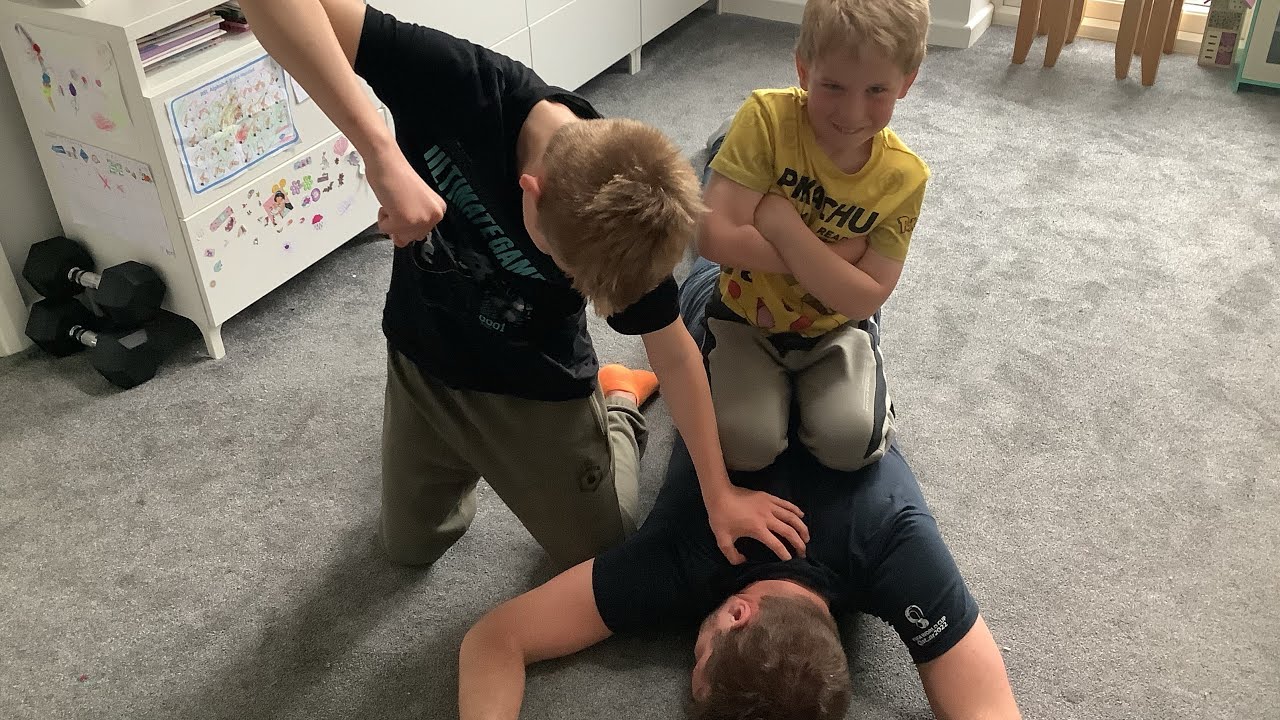 Tag team wrestling match with special guest Oscar