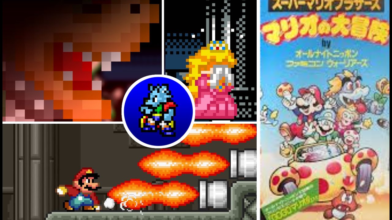 1986年発売のカセットテープ　「マリオの大冒険」のドットアニメムービーを作ってみた
