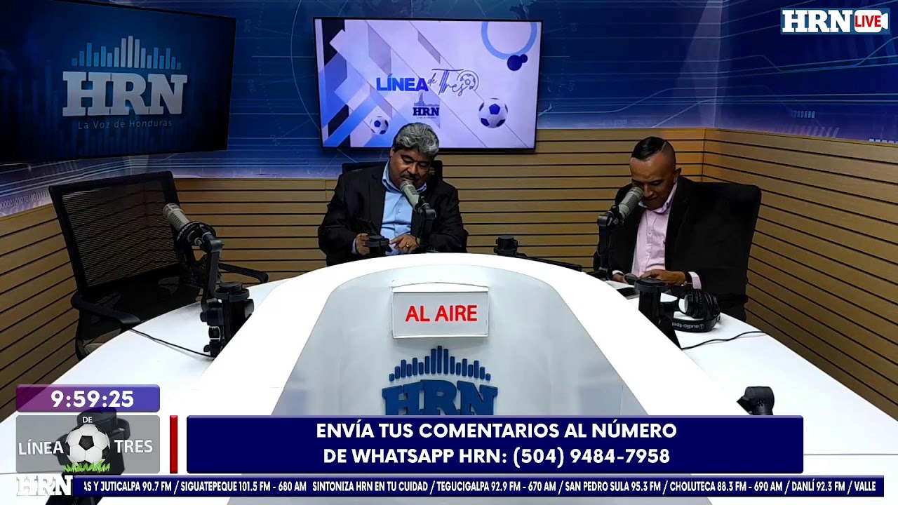 LÍNEA DE TRES