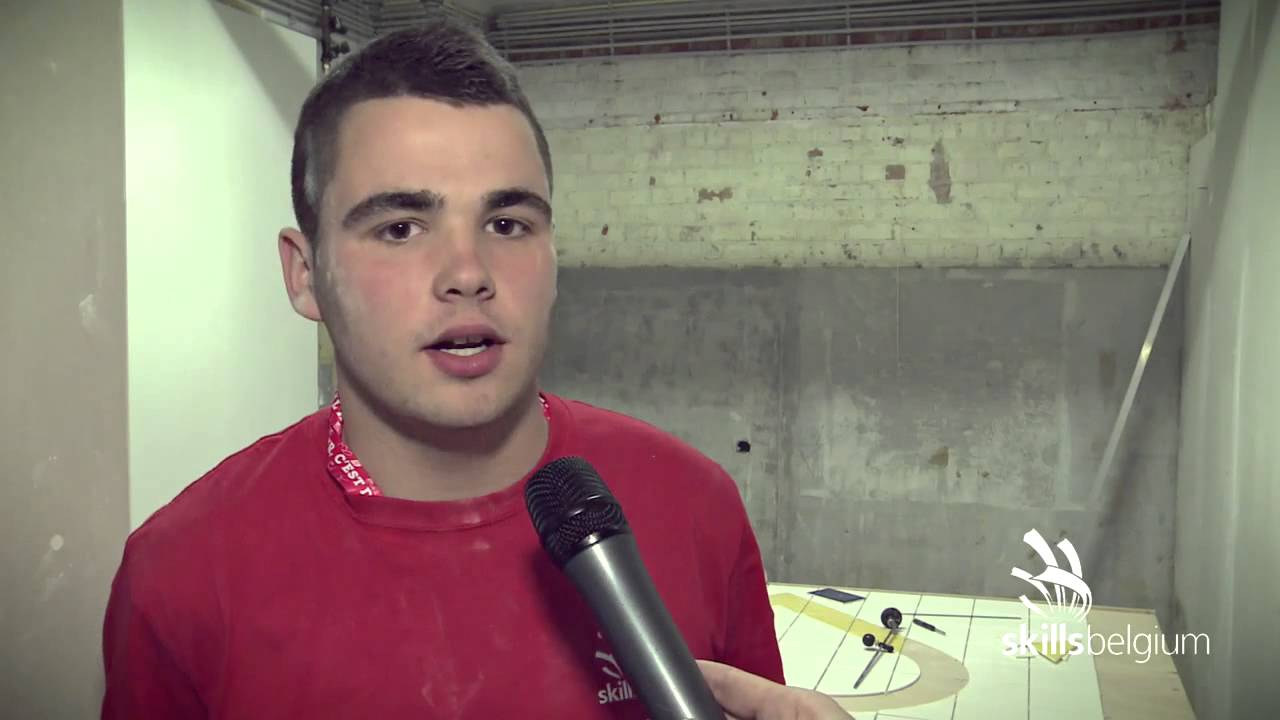 Vidéo métier: Carreleur (Worldskills Belgium)