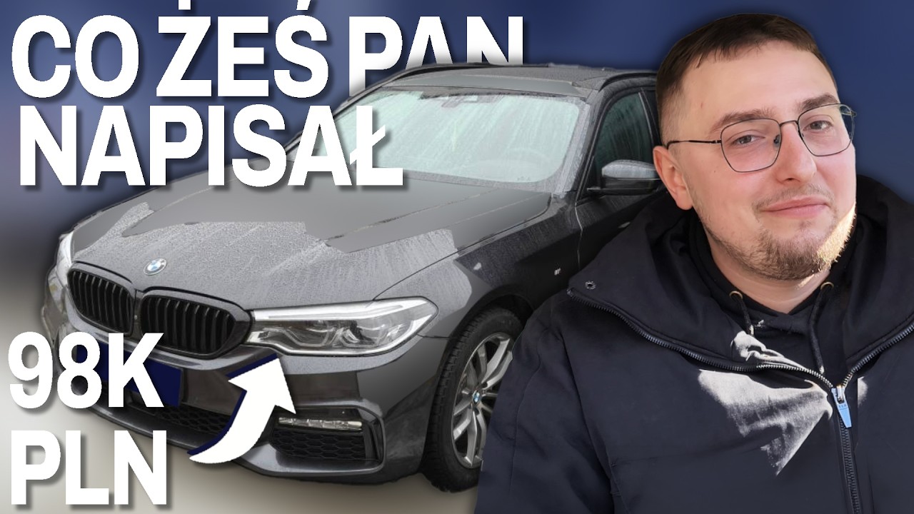 Co ześ Pan nawymyślał? - BMW 520D 2.0 Diesel 190 KM 2018 rok 170000 km 98000 zł