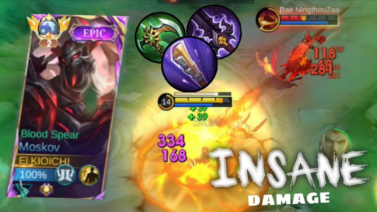 MOSKOV 2026 NEW BEST 1 SHOT BUILD🥵😱 | how to counter meta hero ---- !!!! Mobile legends bang bang