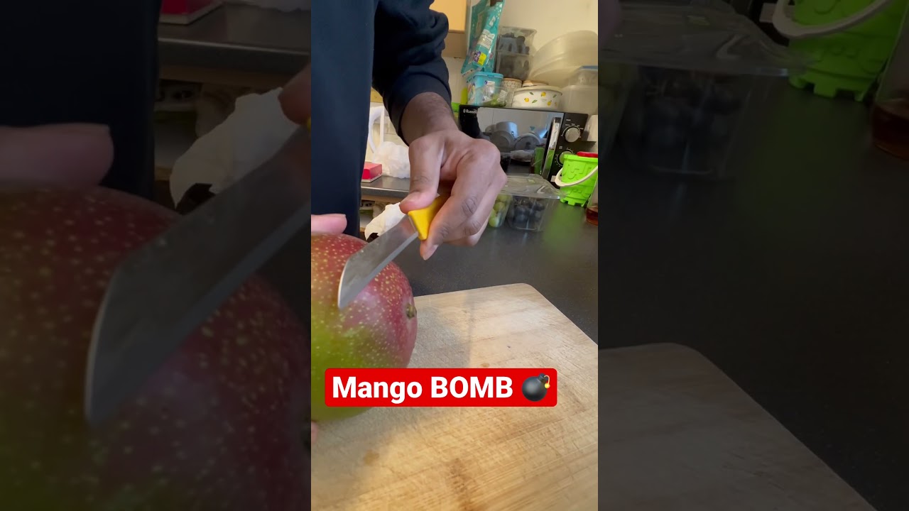 How to make mango bomb ? Mango salt and chilli power bomb