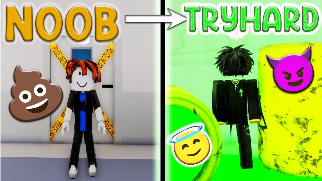 Acting Like A Noob Then Changing To A HEADLESS TRYHARD In Da Hood