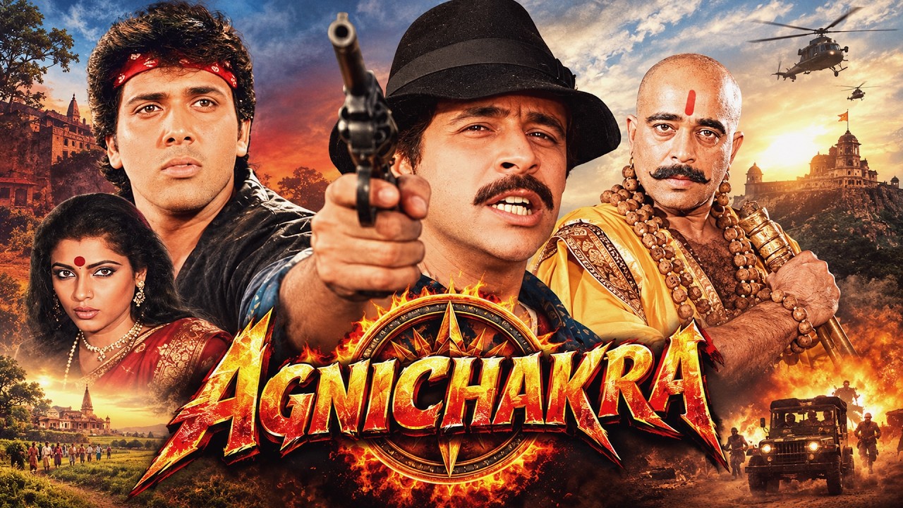 Agnichakra (1997) Full Hindi Movie | Govinda, Naseeruddin Shah, Dimple Kapadia | Action Drama