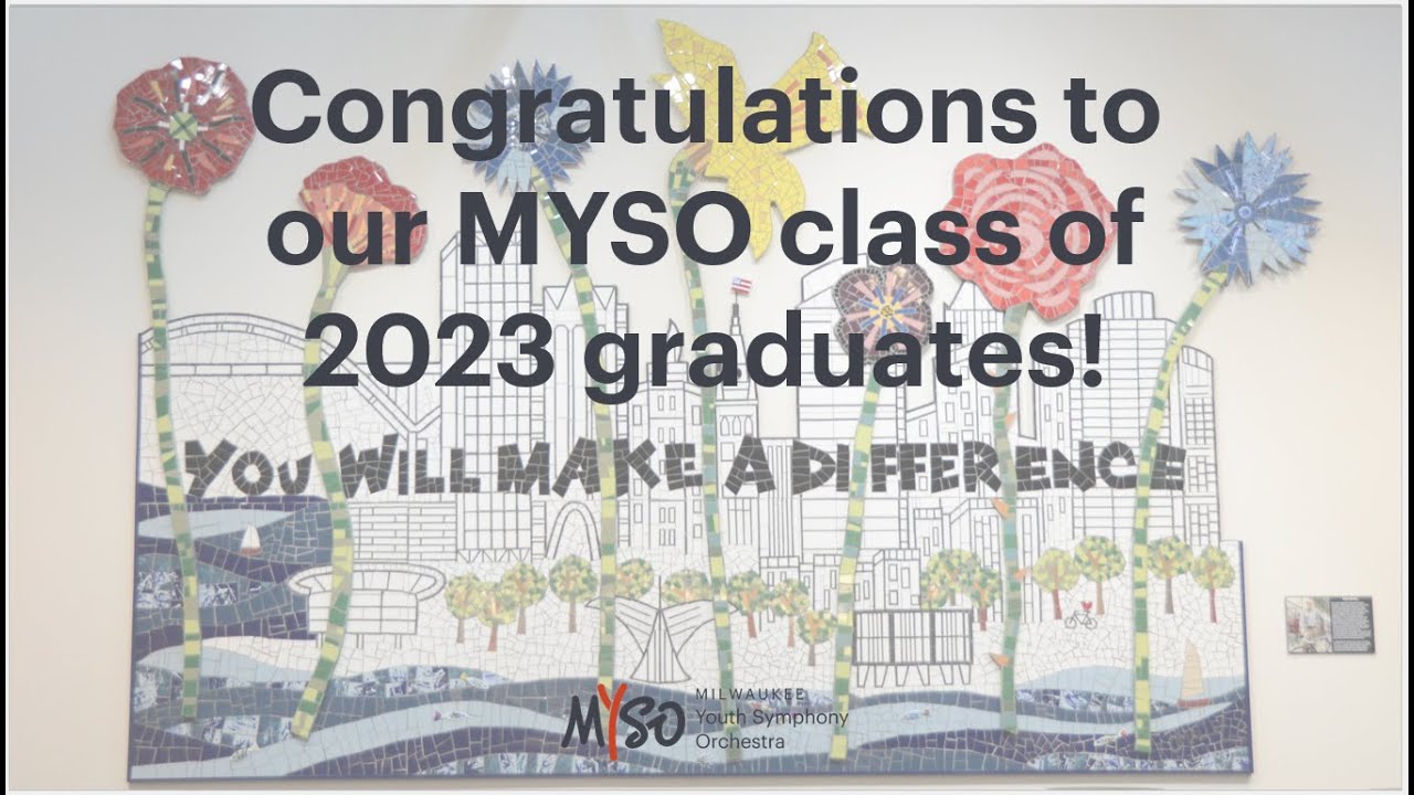 Congratulations to the MYSO Graduating Senior Class of 2023!