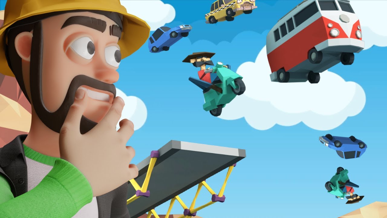 Building SAFE Bridges that YOU Could Drive on! (Poly Bridge 2 Gameplay)