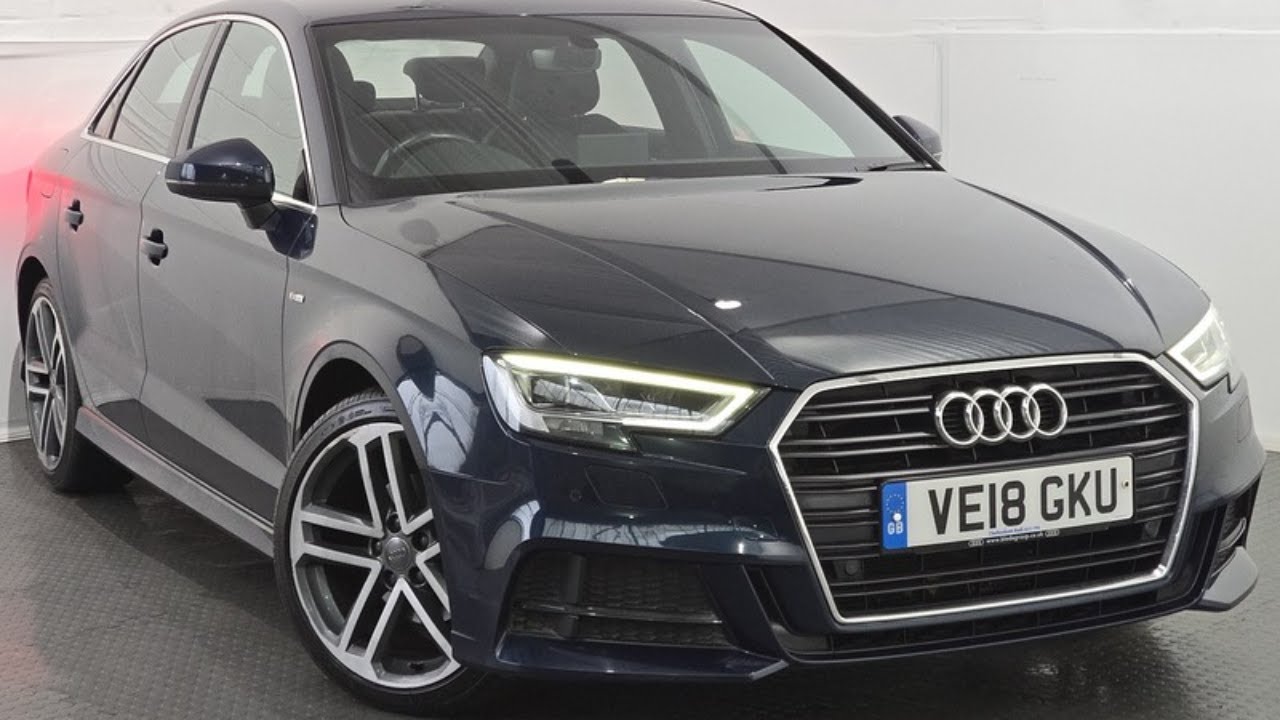 Audi A3 1.5 TFSI CoD S line Saloon 4dr Petrol Manual Euro 6