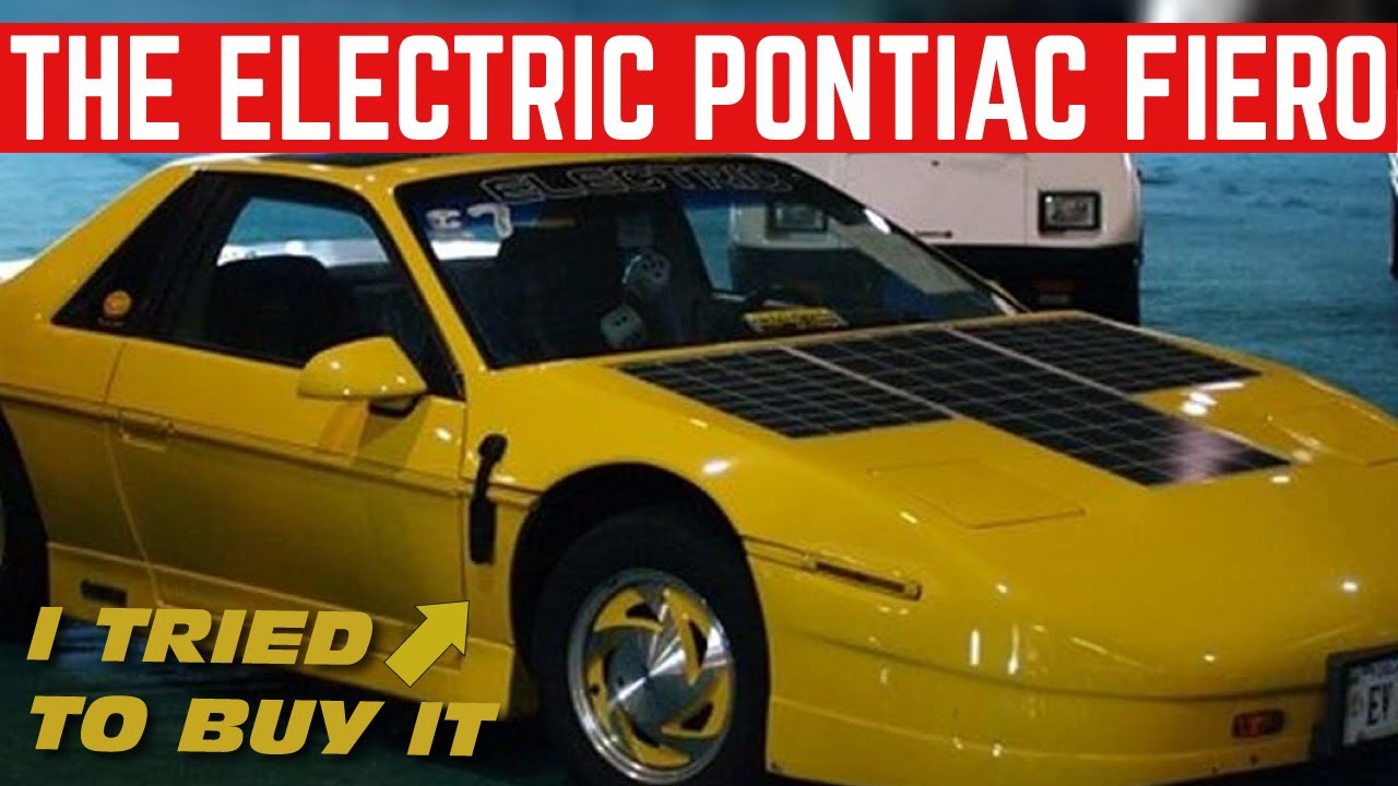 The ELECTRIC Pontiac Fiero You’ve NEVER Heard Of... Destiny 2000