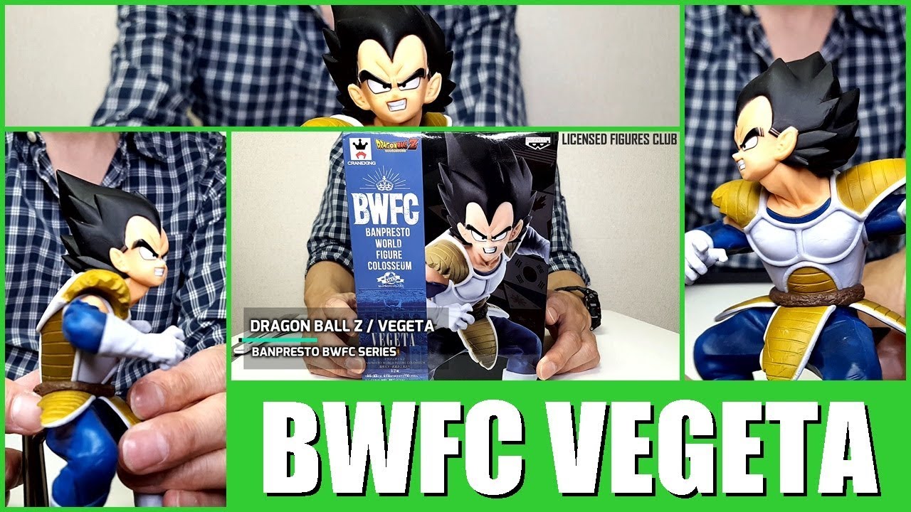 VEGETA BWFC Figure Dragon Ball Z BANPRESTO Unboxing