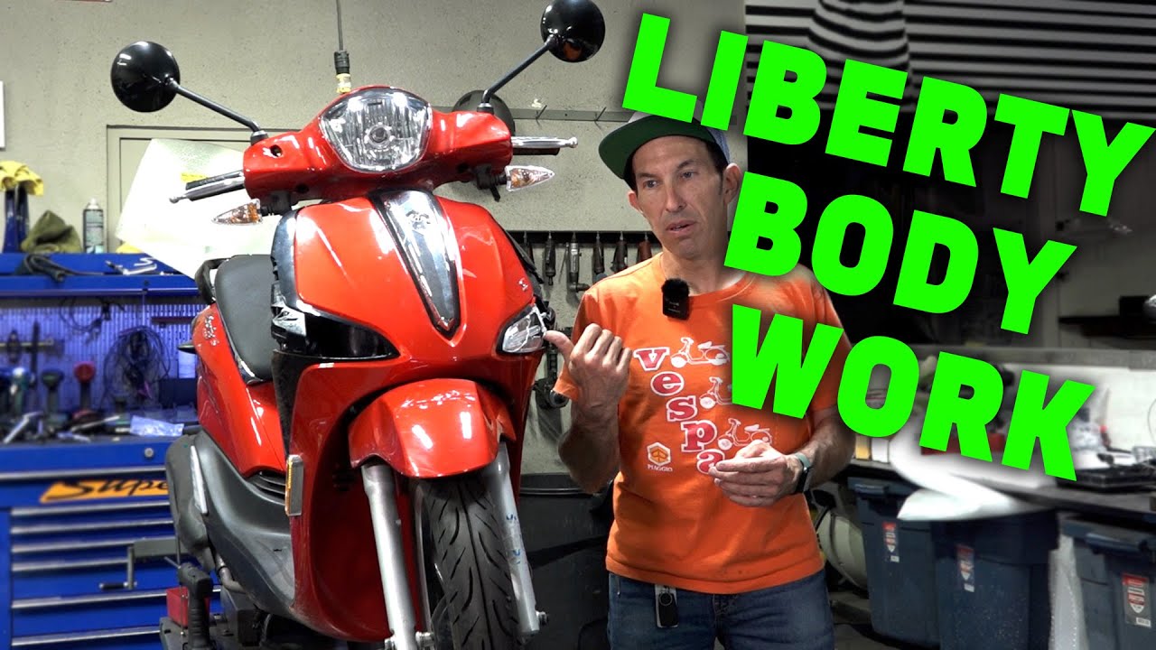 How to Remove & Install Body Work on Piaggio Liberty Scooters