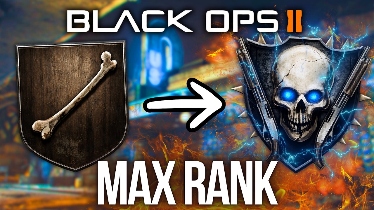 How To Get The MAX RANK On Black Ops 2 Zombies