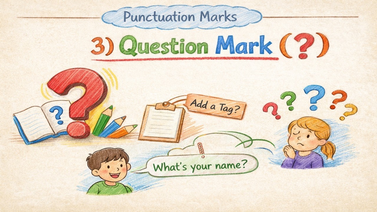 Punctuation | Marks  Apostrophe ( ’ )