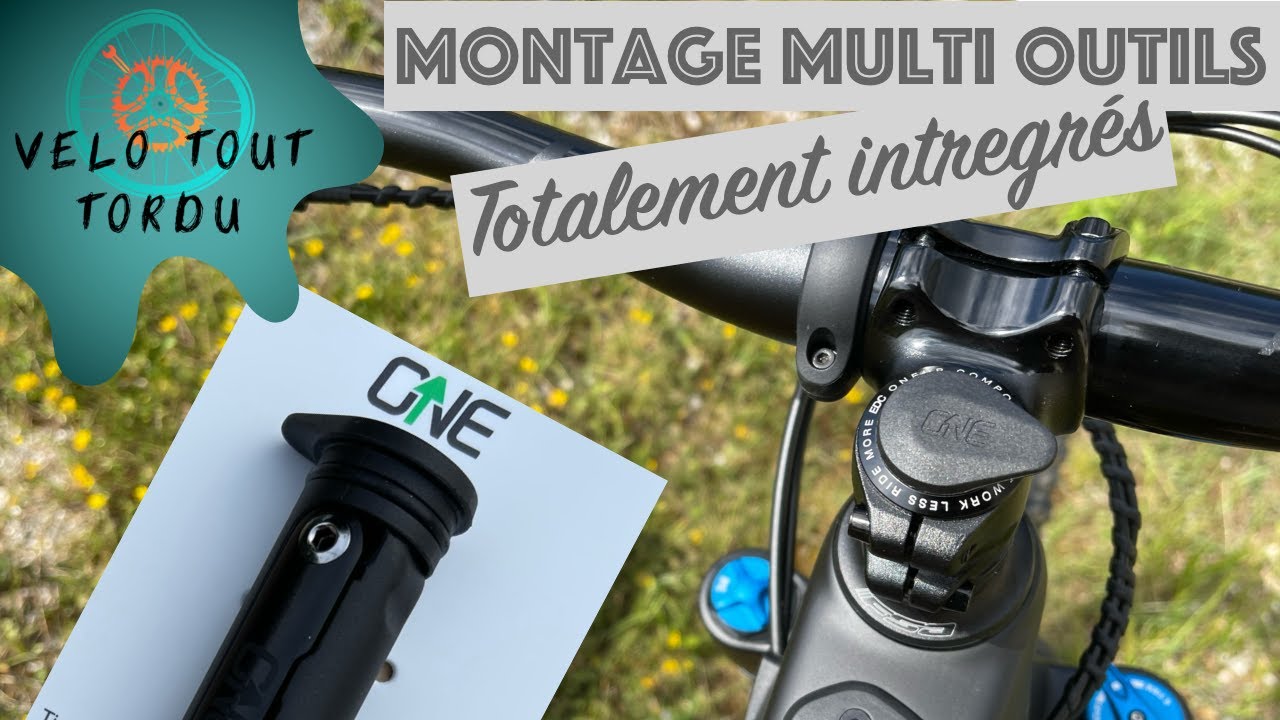 Multi outils intégrés ONE UP, taraudage tube de fourche.