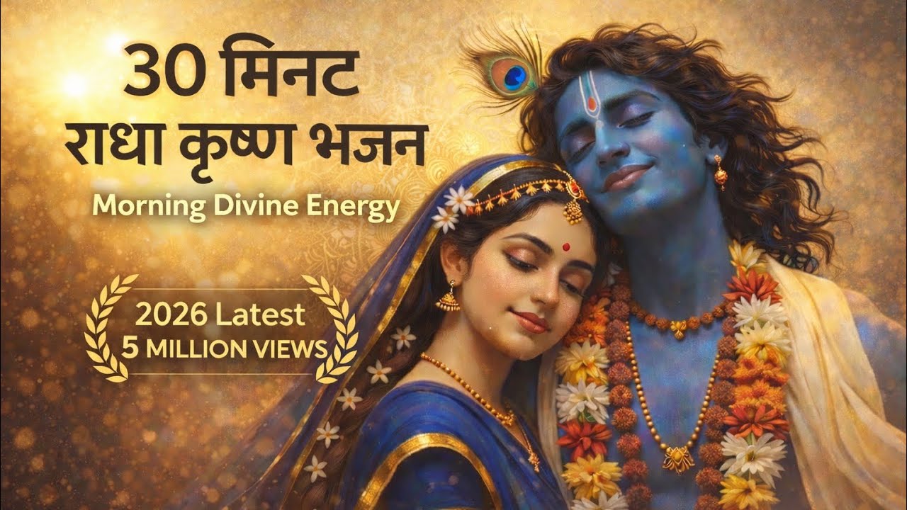 30 मिनट राधा कृष्ण भजन | महसूस करें दिव्य शक्ति | 2026 Latest