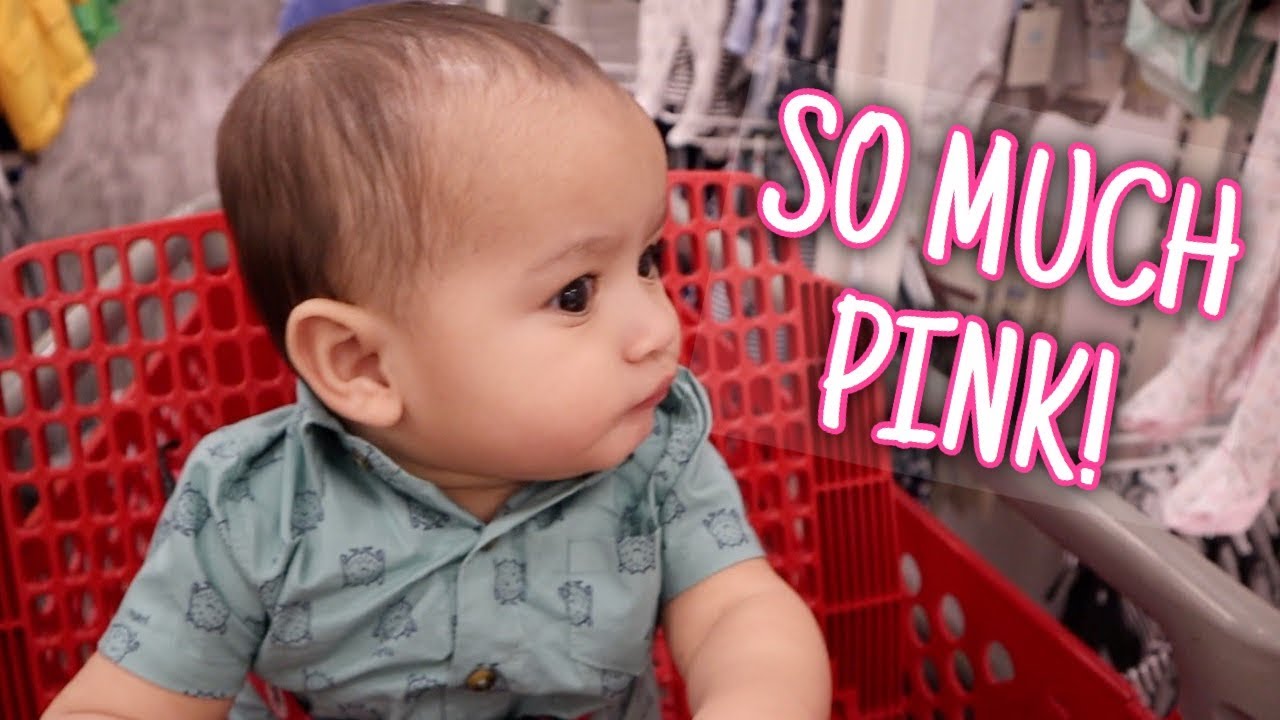 BABY MAX SHOPPING FOR HIS BABY SISTER!