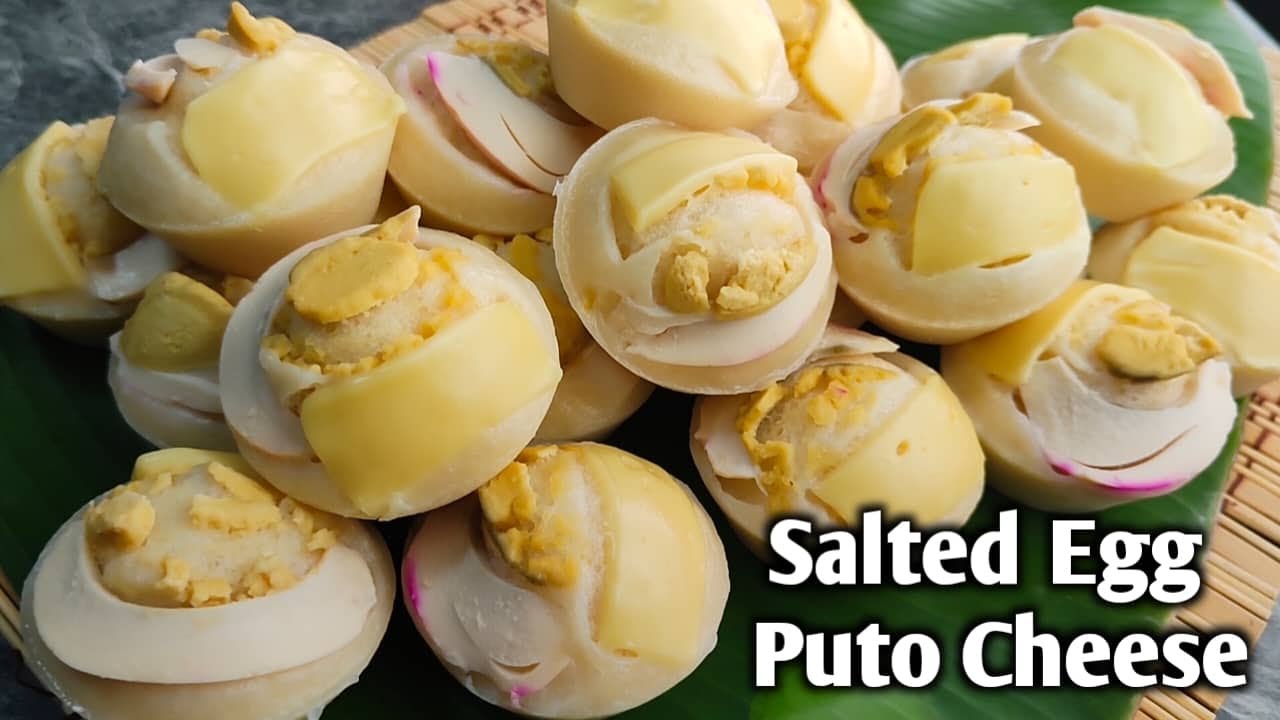 Salted egg Puto cheese by mhelchoice Madiskarteng Nanay