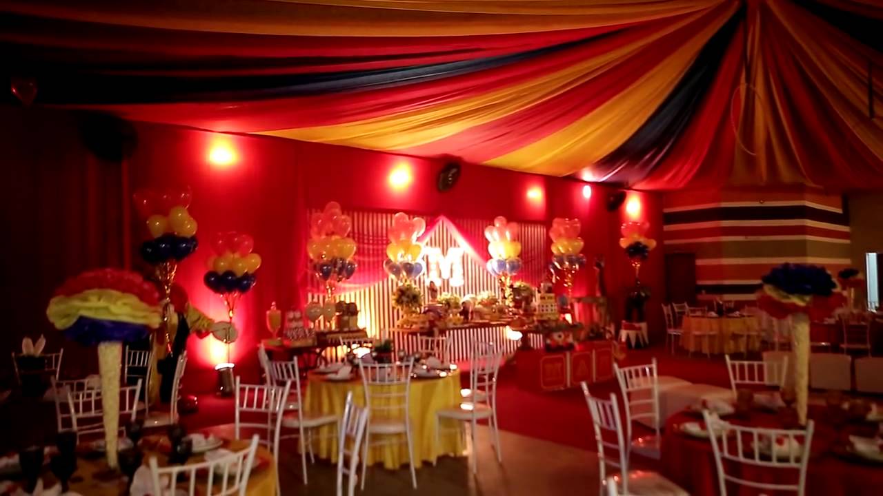 Circo - Decoração de festa infantil - Diego Segura Festas