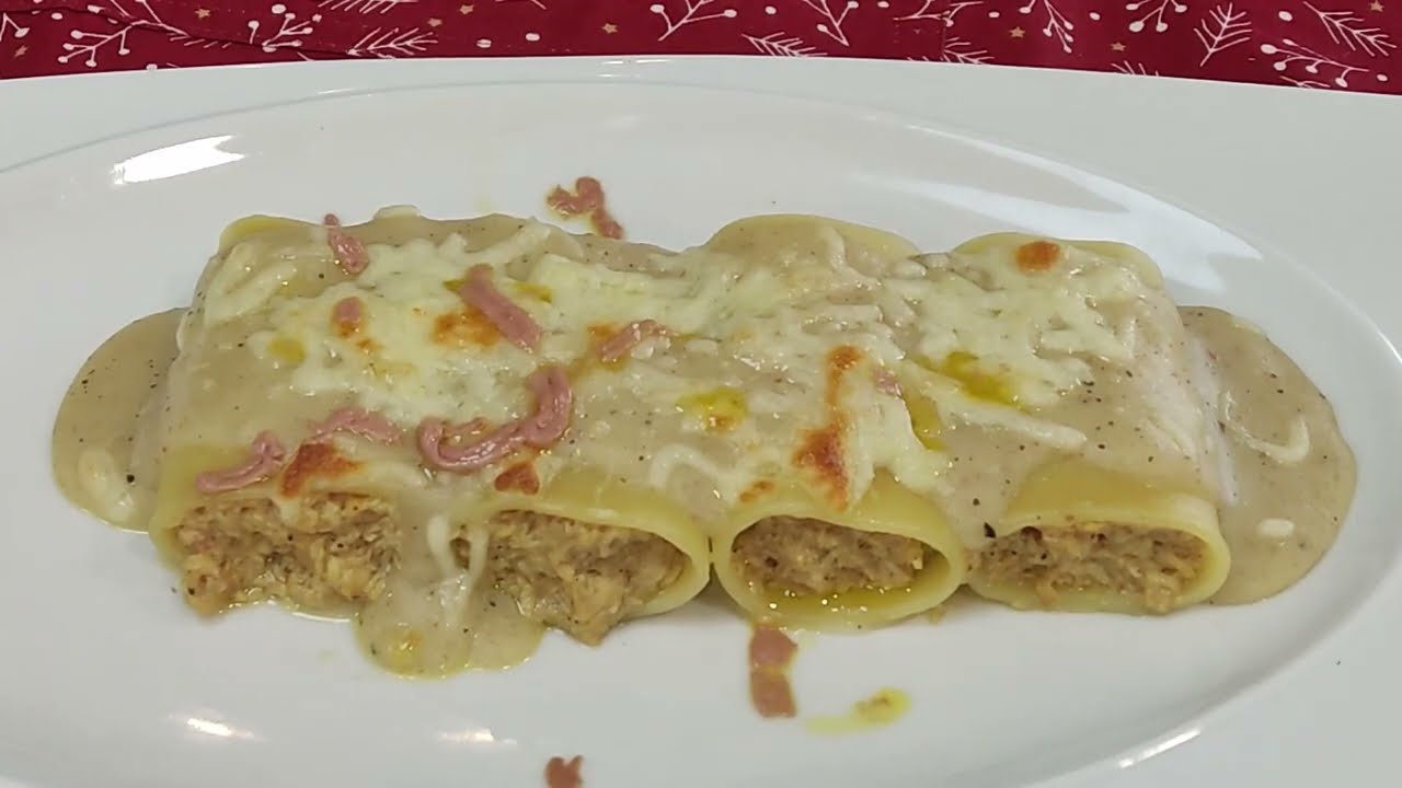 Лучшие каннеллони с курицей и фуа-гра #chickencannelloniwithfoiegras #cannelloni #christmasrecipes