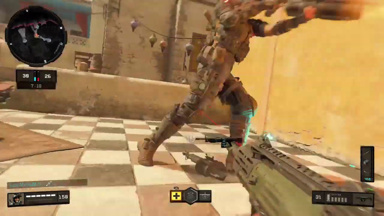 COD BO4 savage triple kill