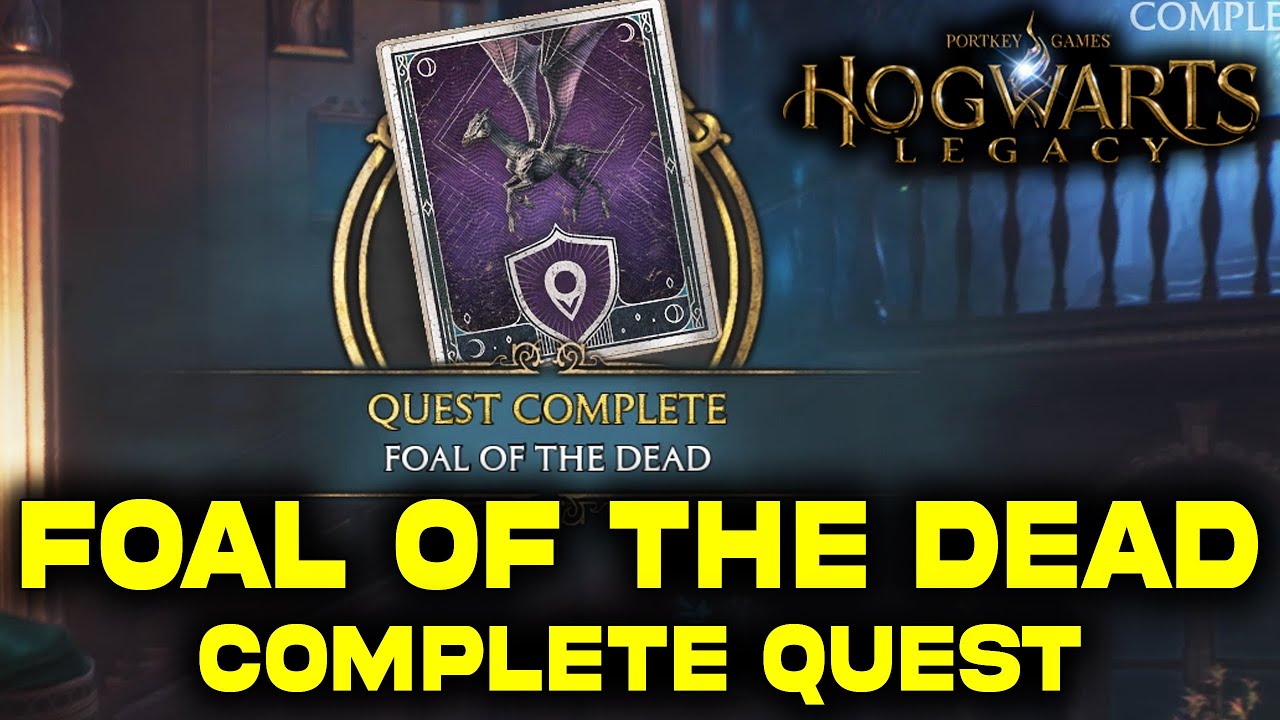 Foal of the Dead Guide | Rescue Thestral & Breed the Thestrals | Hogwarts Legacy