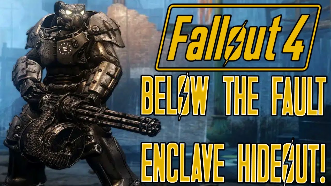 Ниже разлома (поселение Анклав) Прохождение Fallout 4 Creation Club!