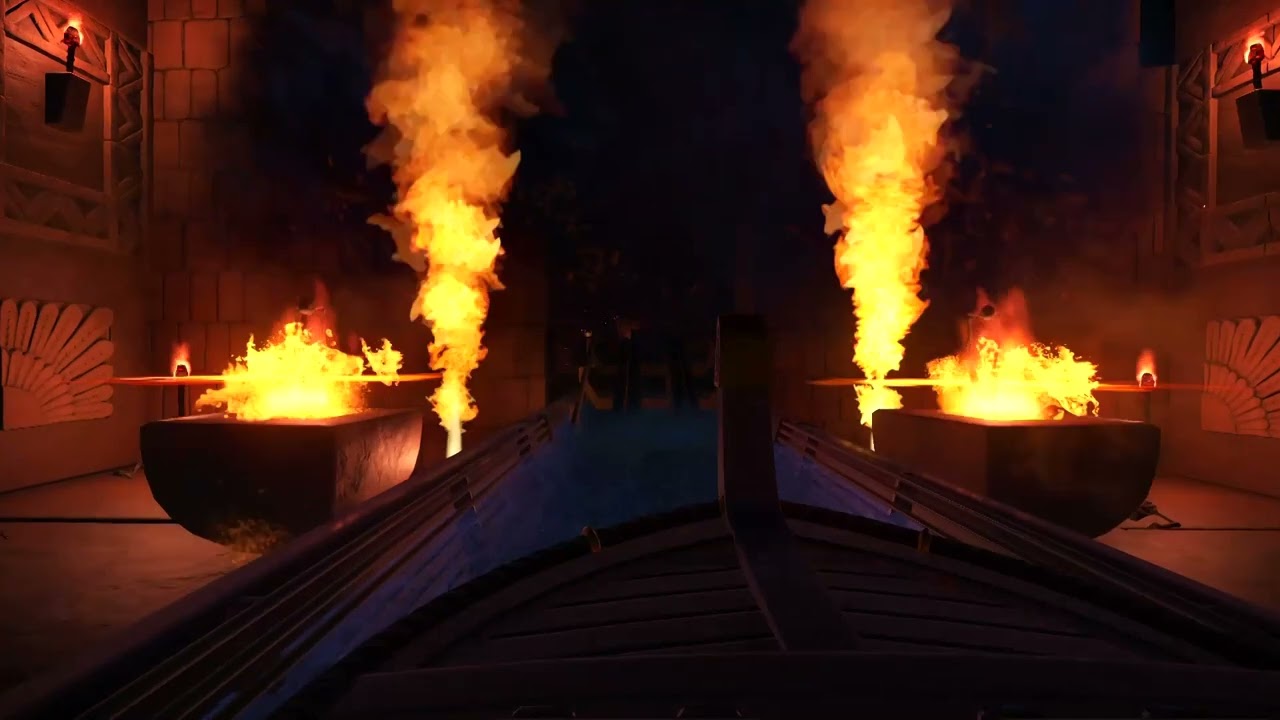 Cascade To Extremis - Dark Water Coaster On and Off Ride [Planet Coaster]