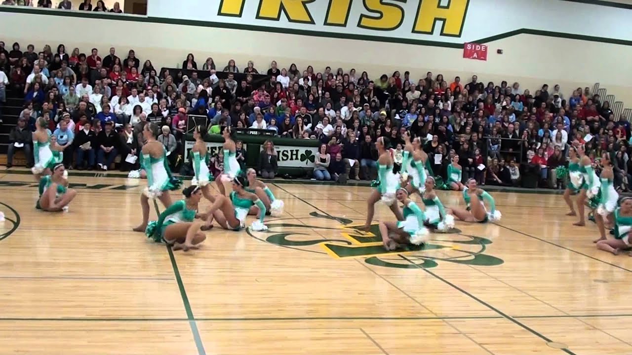 2011 DC Everest Dance team Pom routine at Freedom