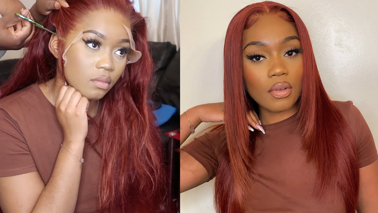 GORGEOUS LAYERED RED LOOKS FT ISEEHAIR ON ALI EXPRESS