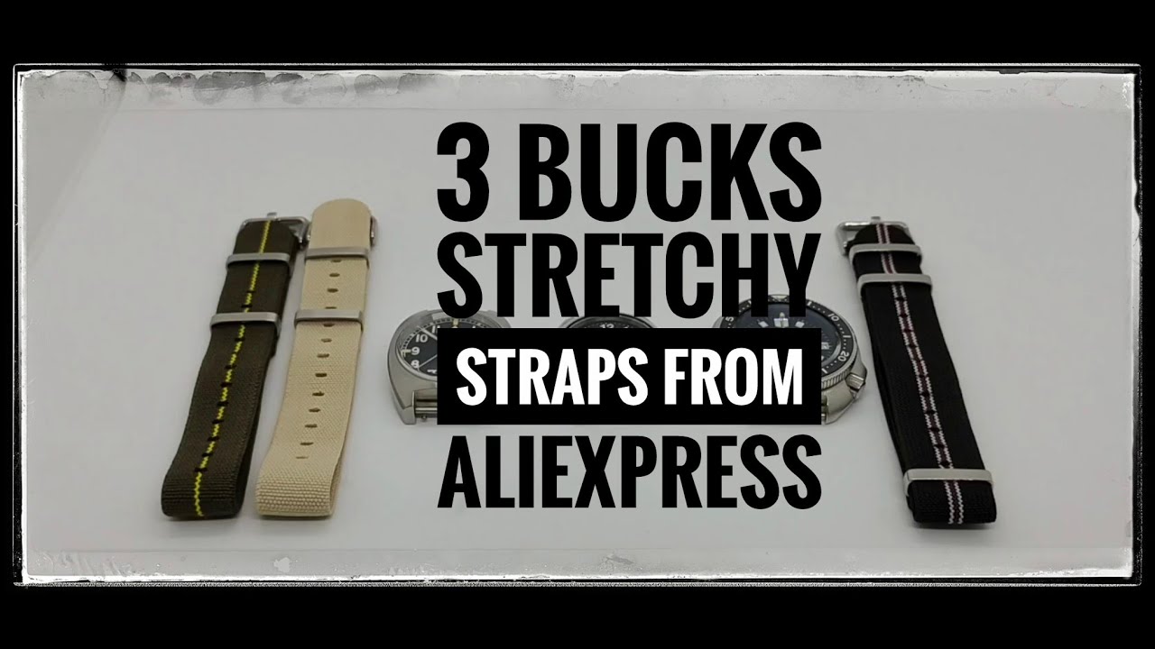 AliExpress watch accessories #15: Stretchy straps for 3 bucks. Are they worth it?🤔