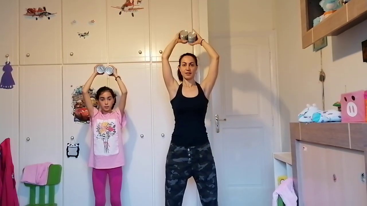 Mommy & Daughter workout - Part 4 by Tzelena (ηλικίες άνω των 8) - Σχολή χορού Ε. Μπουρτζίκου