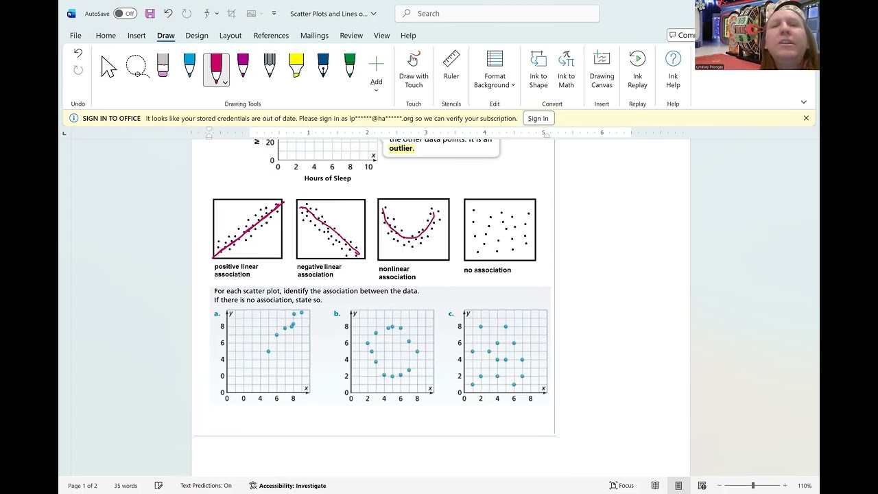Video #9 - Scatter Plots