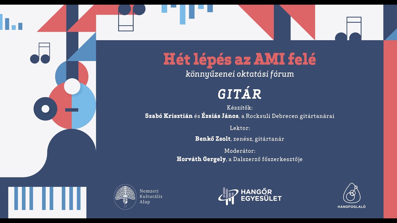 Gitár // Hét lépés az AMI felé