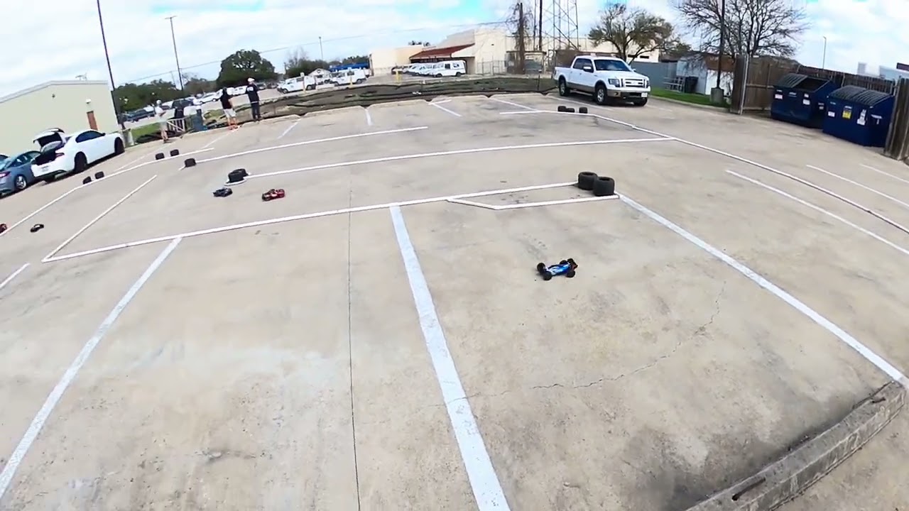 Typhon Grom Brushed 380 Road Course Run!