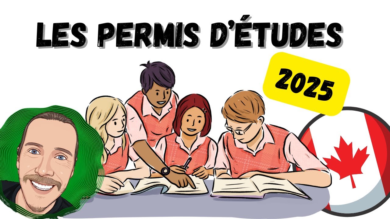 La D&Eacute;LIVRANCE des PERMIS D'&Eacute;TUDES 👨&zwj;🎓 au CANADA (2025) [immigrer au CANADA 🇨🇦] #etudieraucanada