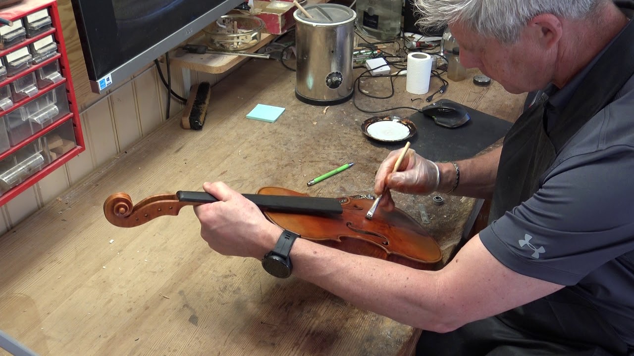 Violin maker Peter Westerlund Part 73. More colour