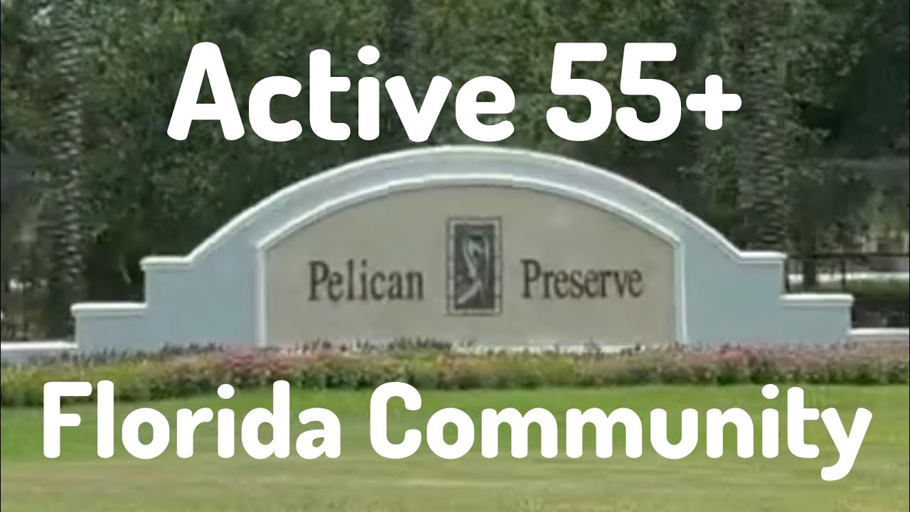 Pelican Preserve — закрытый жилой комплекс для активных людей старше 55 лет во Флориде #активныйо...