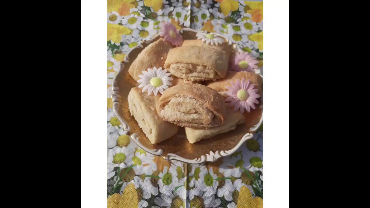 Dessert aus Joghurtteig  Вкусное печенье к завтраку😋