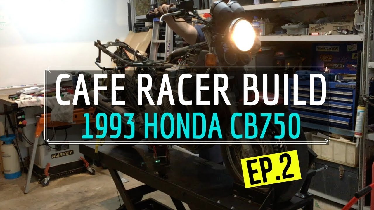 1993 Honda CB750 Cafe Racer ★ Build From Start to Finish