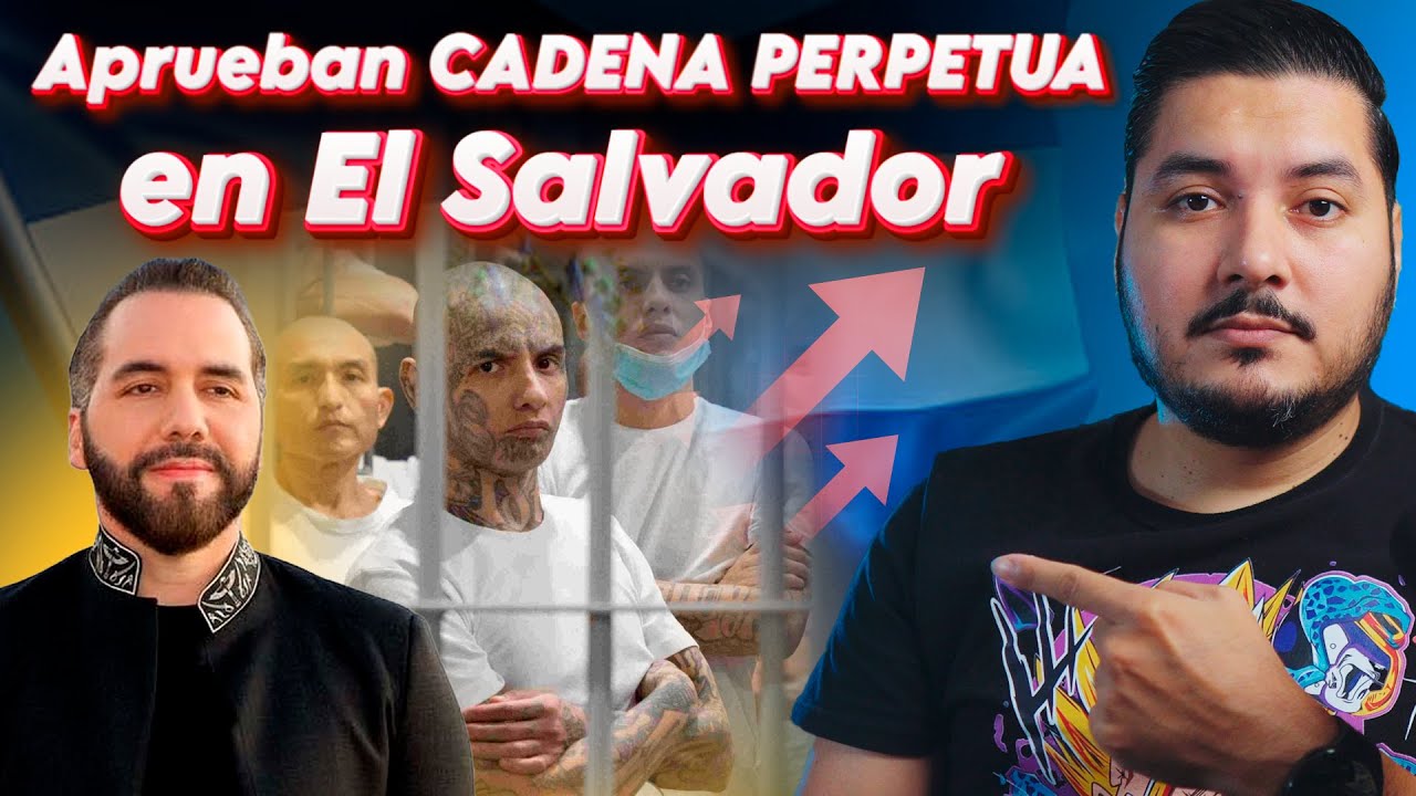 Nayib Bukele promueve la CADENA PERPETUA en El Salvador 🔴 Asamblea lo APRUEBA ✔