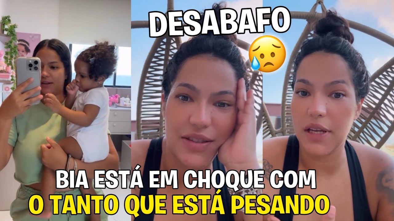 BIA CHAGAS GANHOU MUITO PESO 😱😥+ DESABAFO