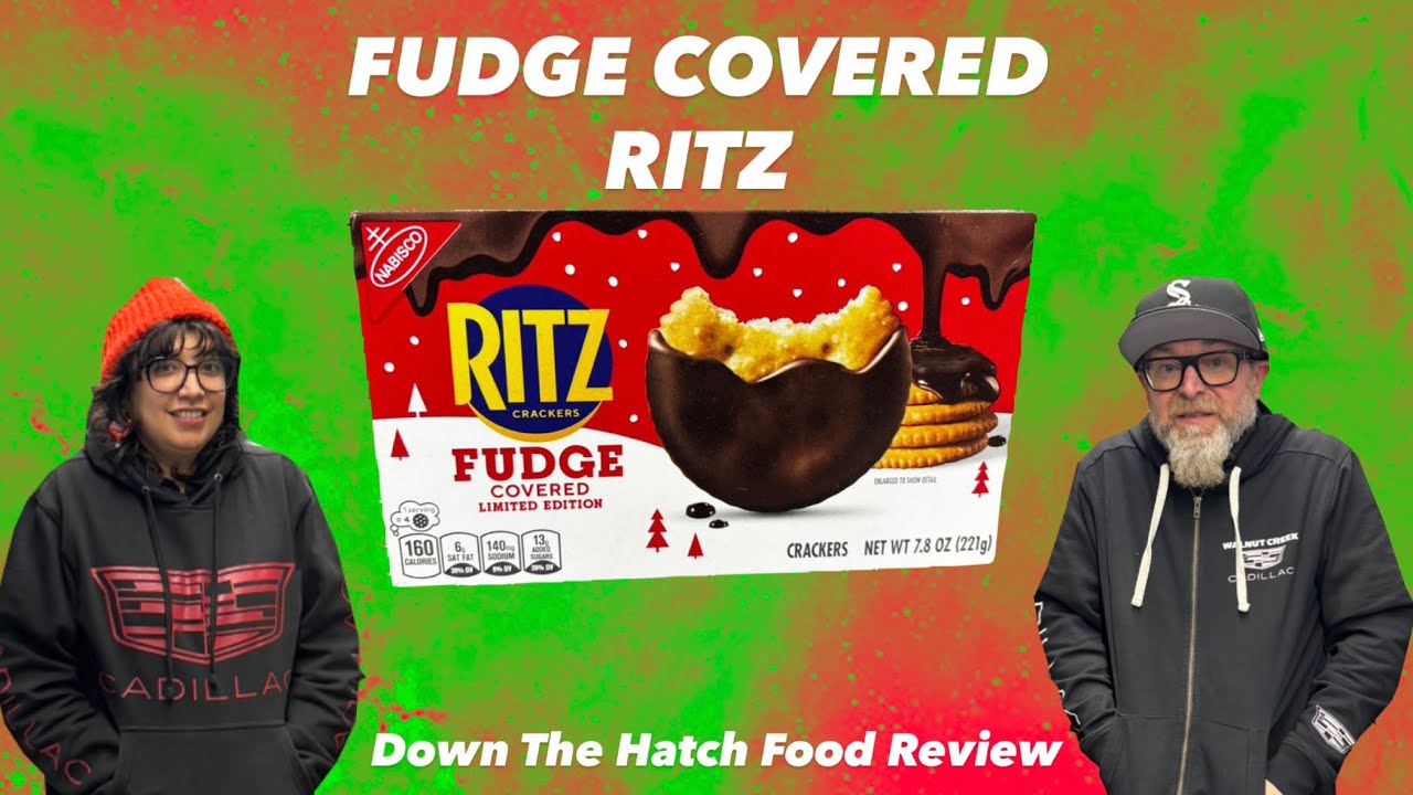 Ritz Fudge crackers review and taste test - limited time flavor