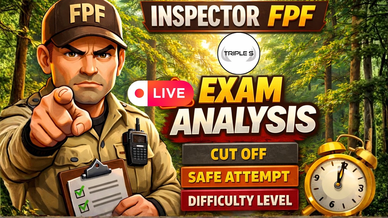 Inspector FPF Exam Analysis - New Exam Pattern - Difficul Level - Safe Attempt - Expected Cut Off