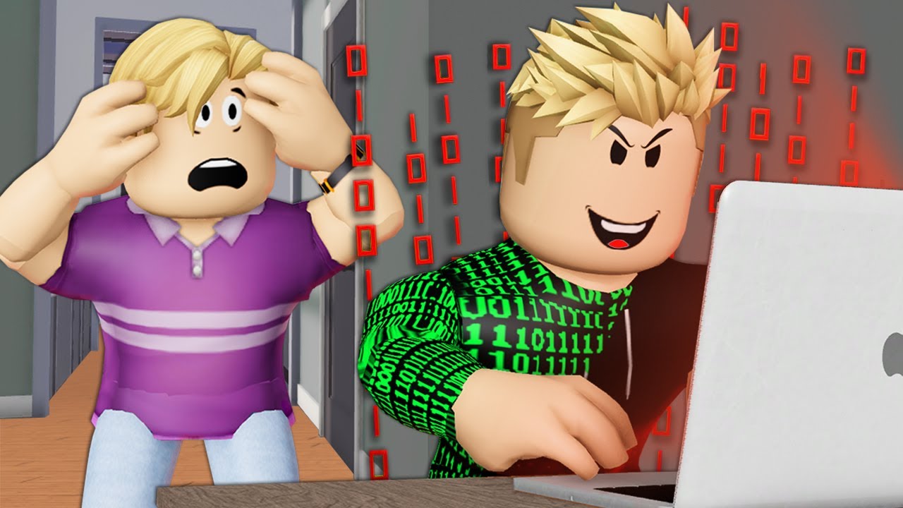 His Brother Was Secretly A Hacker! A Roblox Movie!