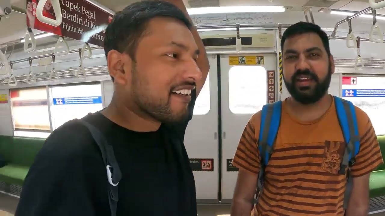 JAKARTA MRT TRAIN MAKE YOU CRAZY Indian In Indonesia @satisfiedTraveler
