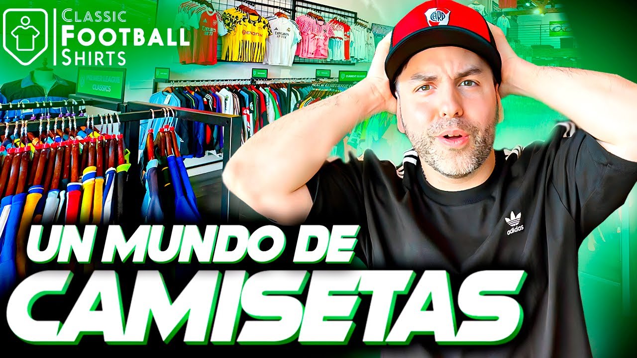 Visité CLASSIC FOOTBALL SHIRTS en LOS ÁNGELES y me llevé una HISTÓRICA CAMISETA de la tienda